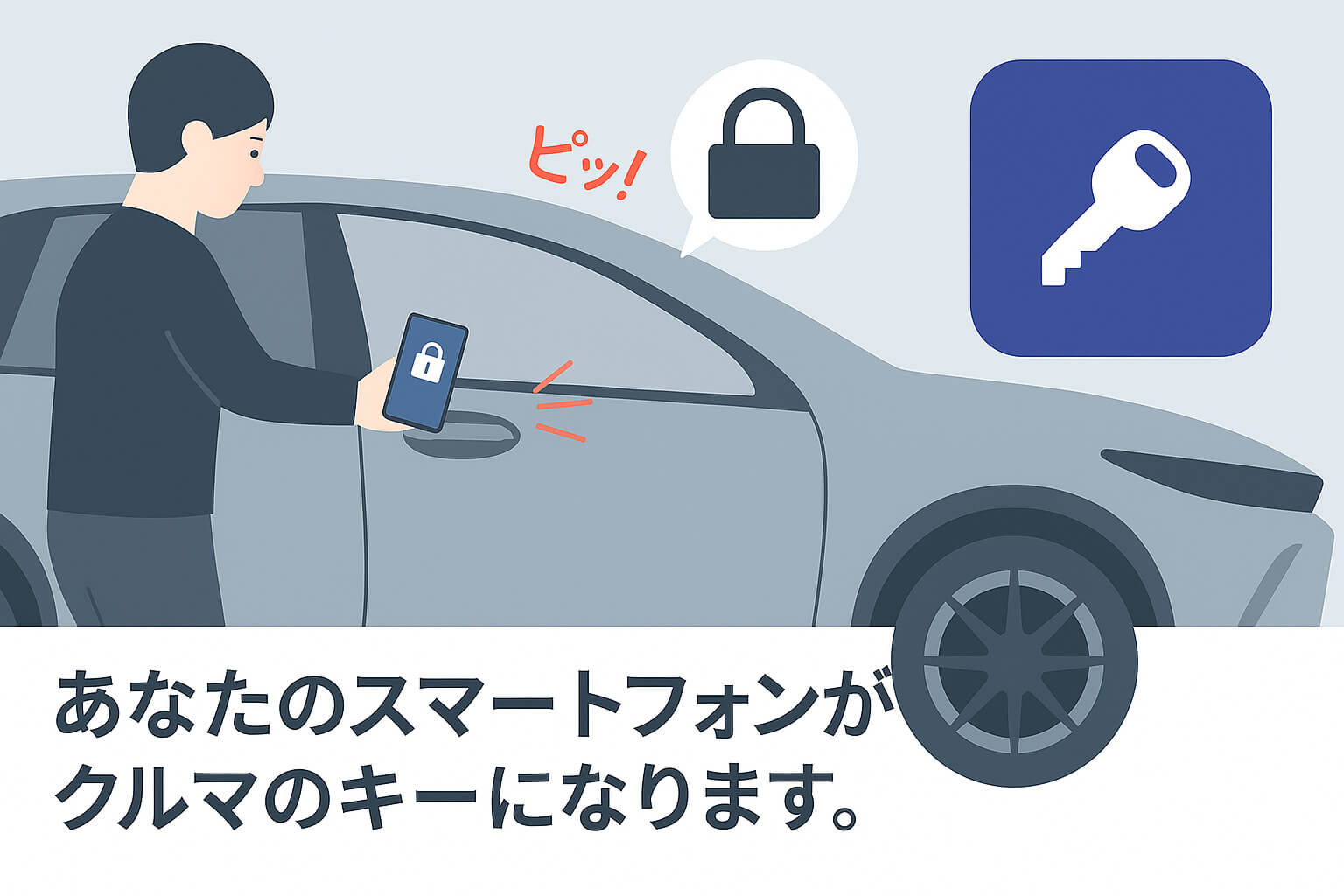 クラウンスポーツのデジタルキー