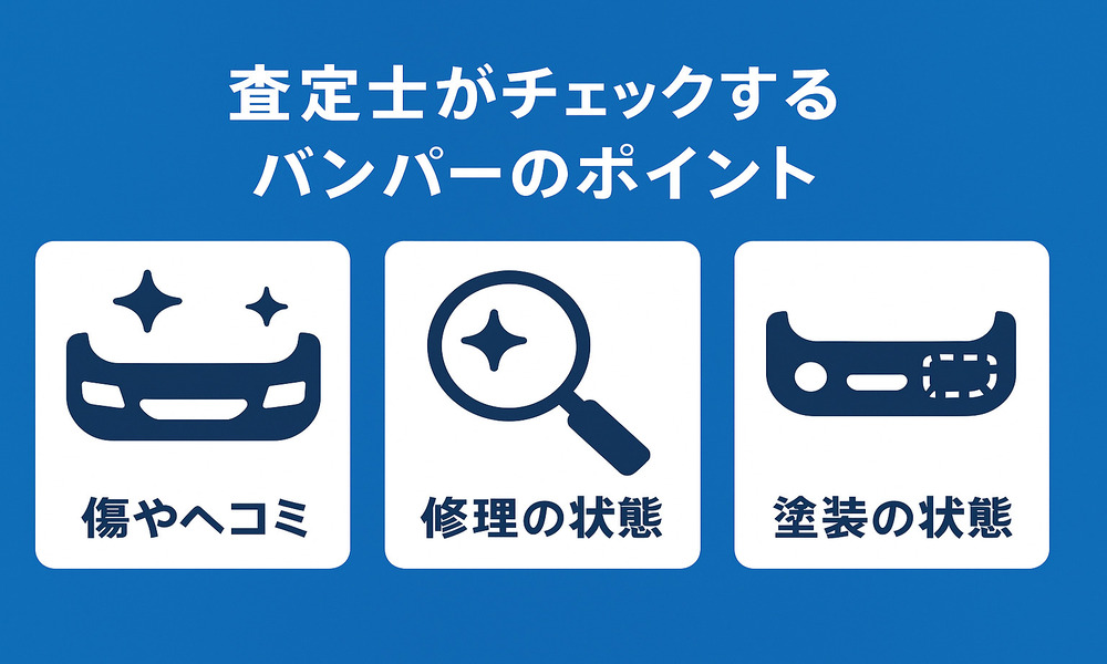 バンパーの査定ポイント
